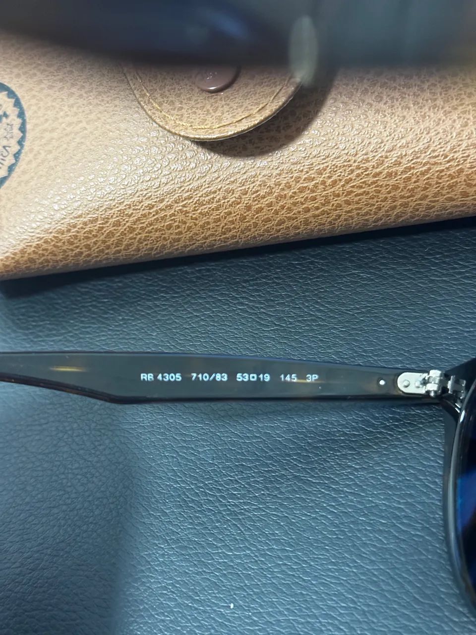 Óculos Rayban Marrom Polarizado - Foto 5