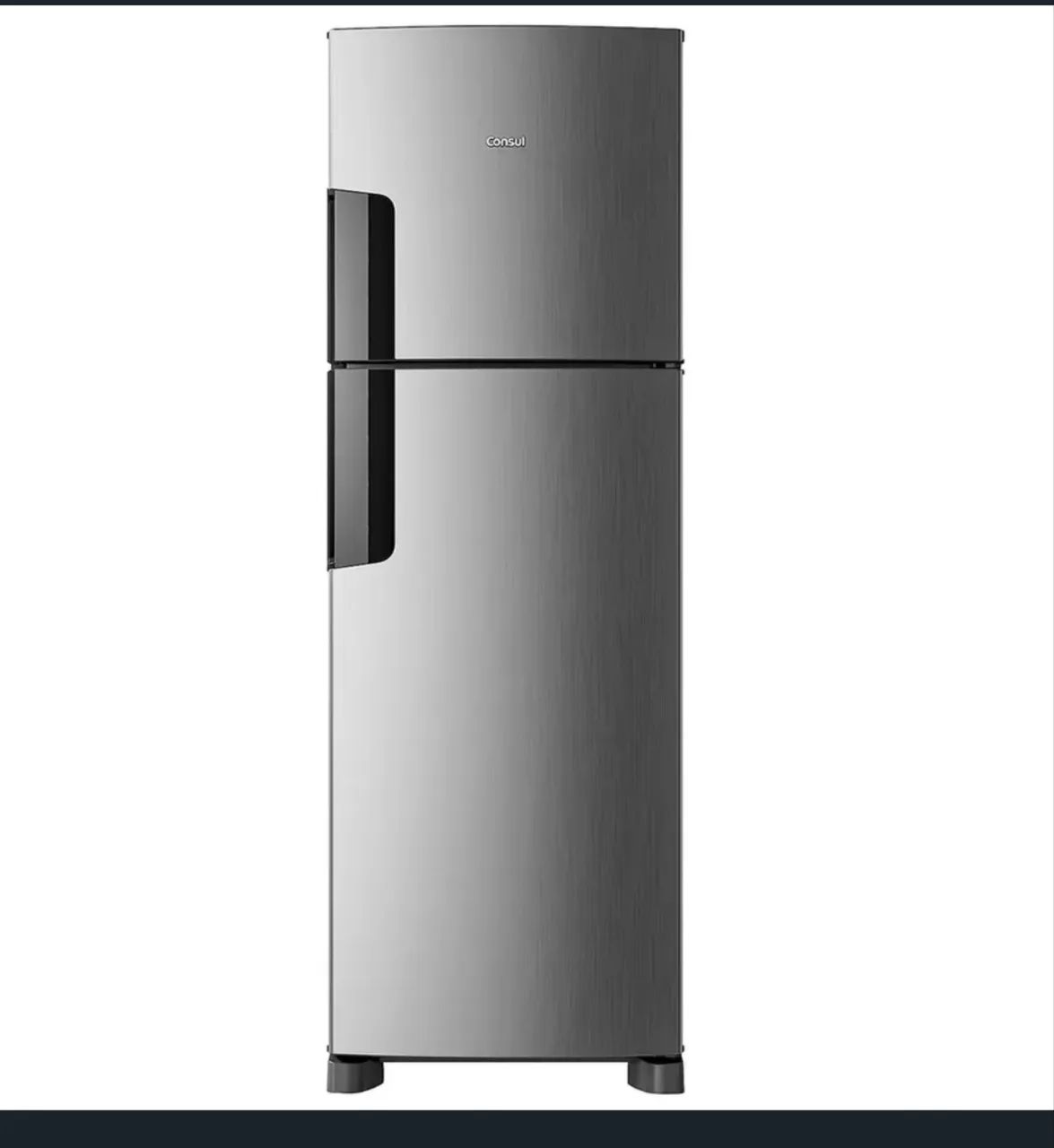 Geladeira inox 