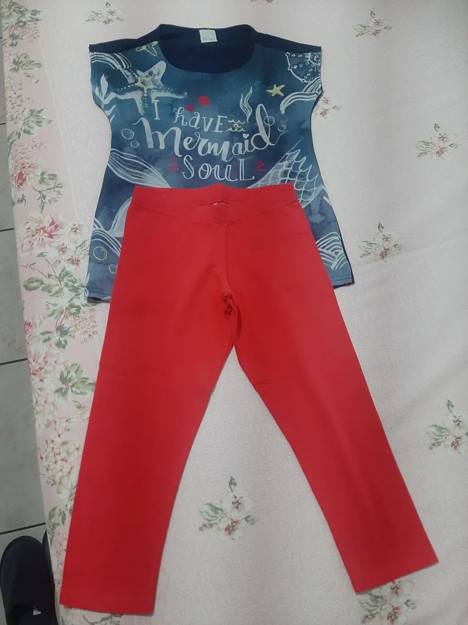Conjunto em legging cotton - Foto 4