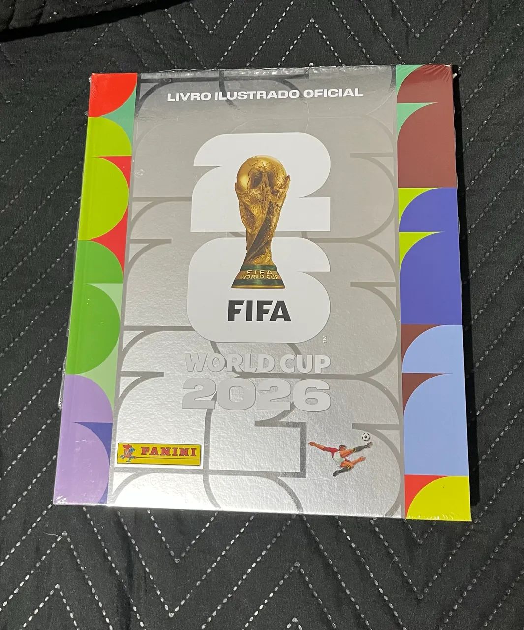 Álbum copa 26 com todas figurinhas para colar - Foto 3