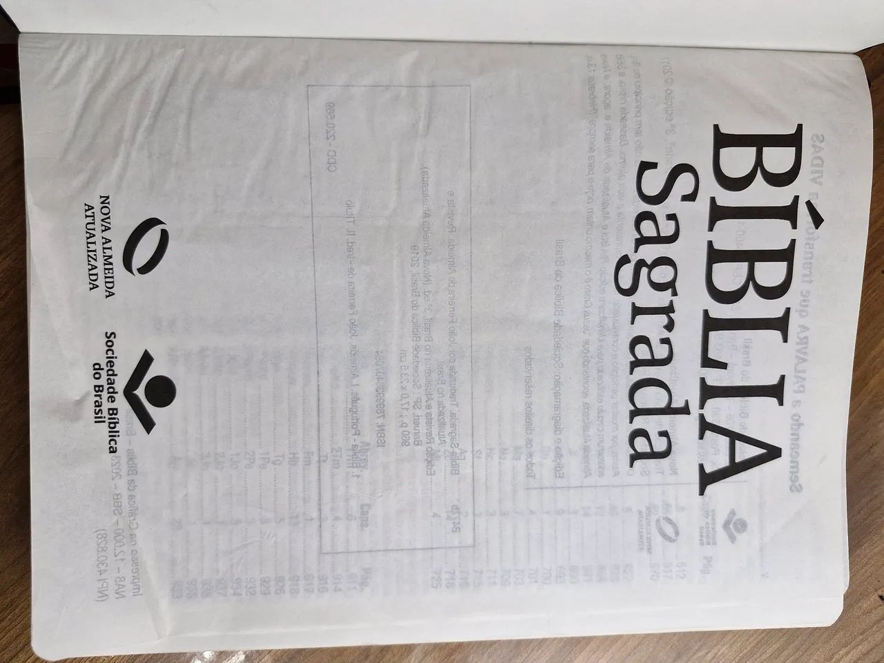 BÍBLIA NAA SBB - Foto 4
