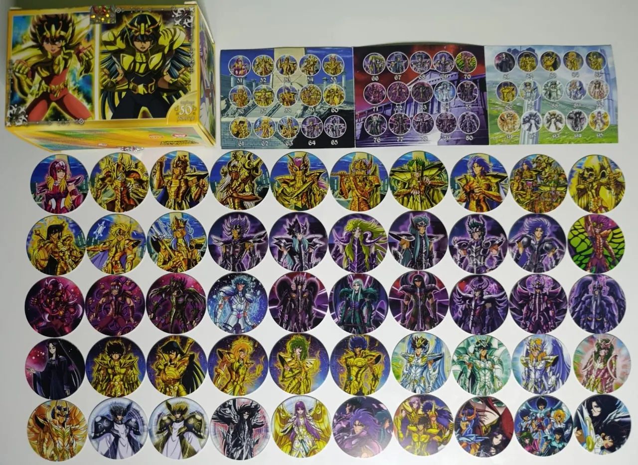 Cavaleiros do zodíaco DKV Volume 1/2/3/4/5 - Hobbies e coleções