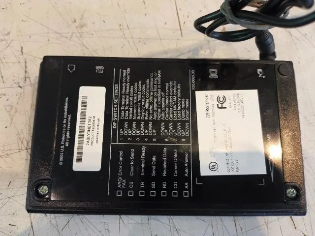 USRobotics 56K Faxmodem V.92 VSR5686 UMA RARIDADE  - Foto 6