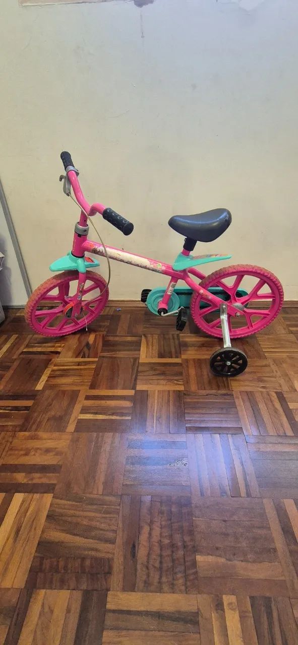 ? Bicicleta Infantil Usada Aro 14 - Foto 5