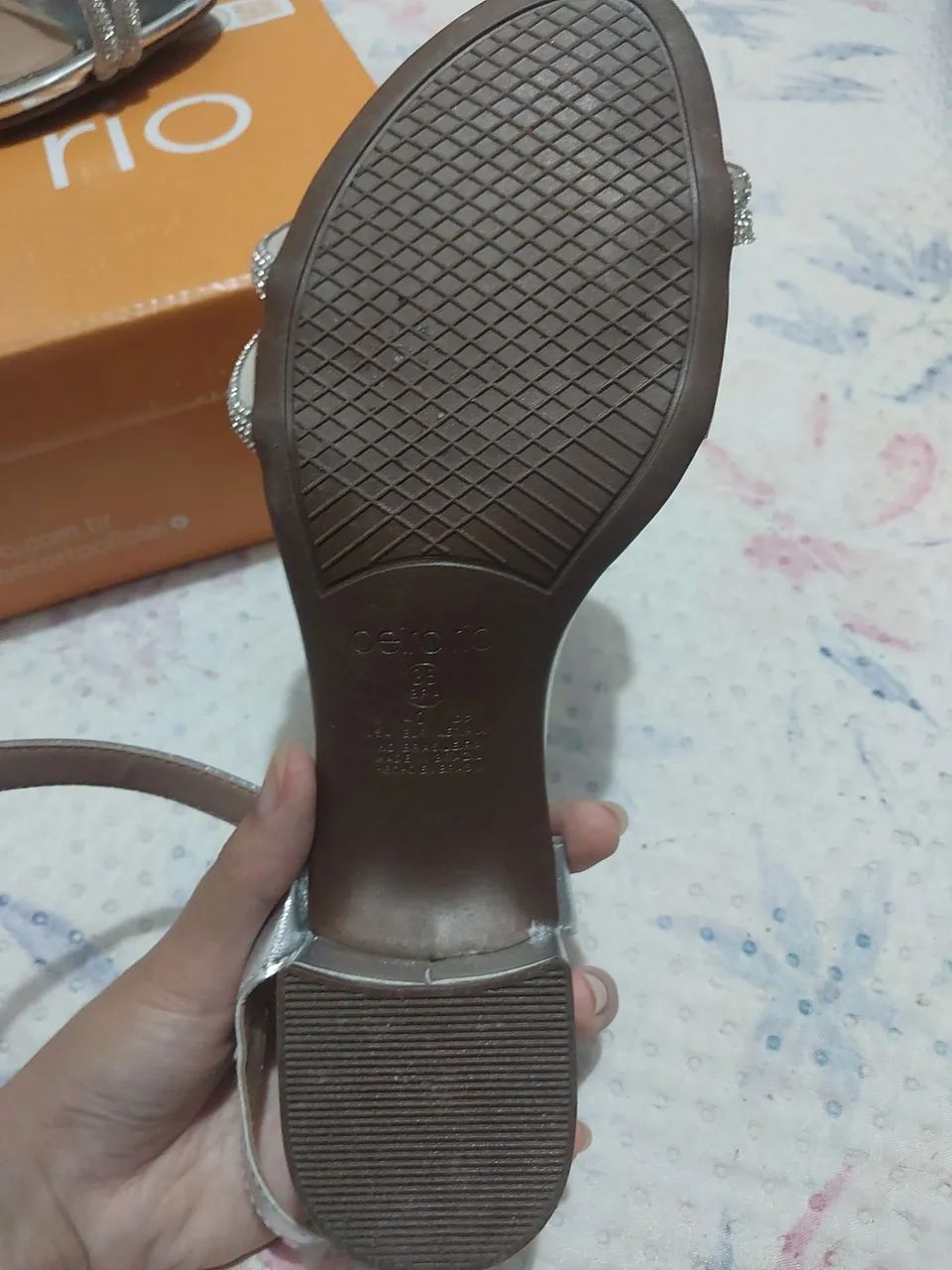 Sandália Prata - Foto 4