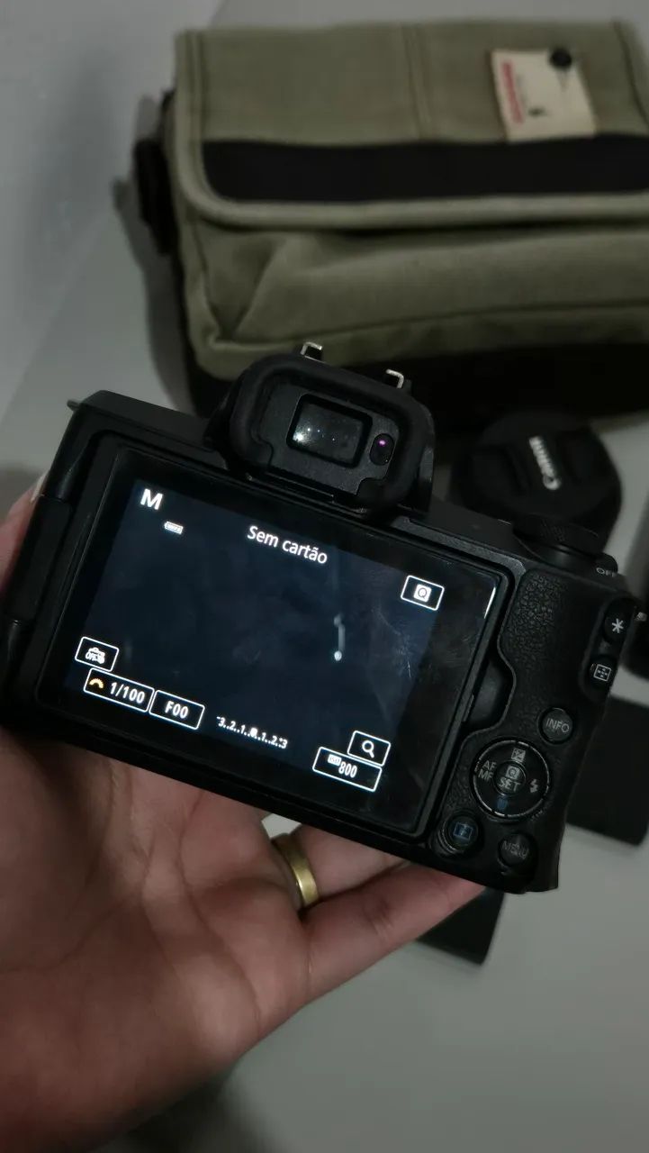 Câmera Canon M50 mirrorless - Foto 3