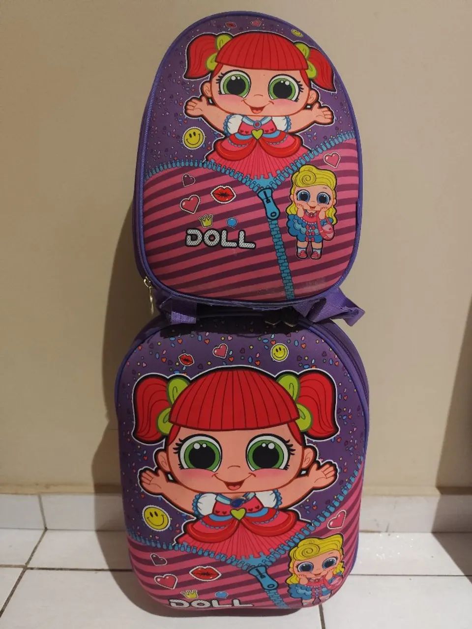 Mochila+ Lancheira= 70,00