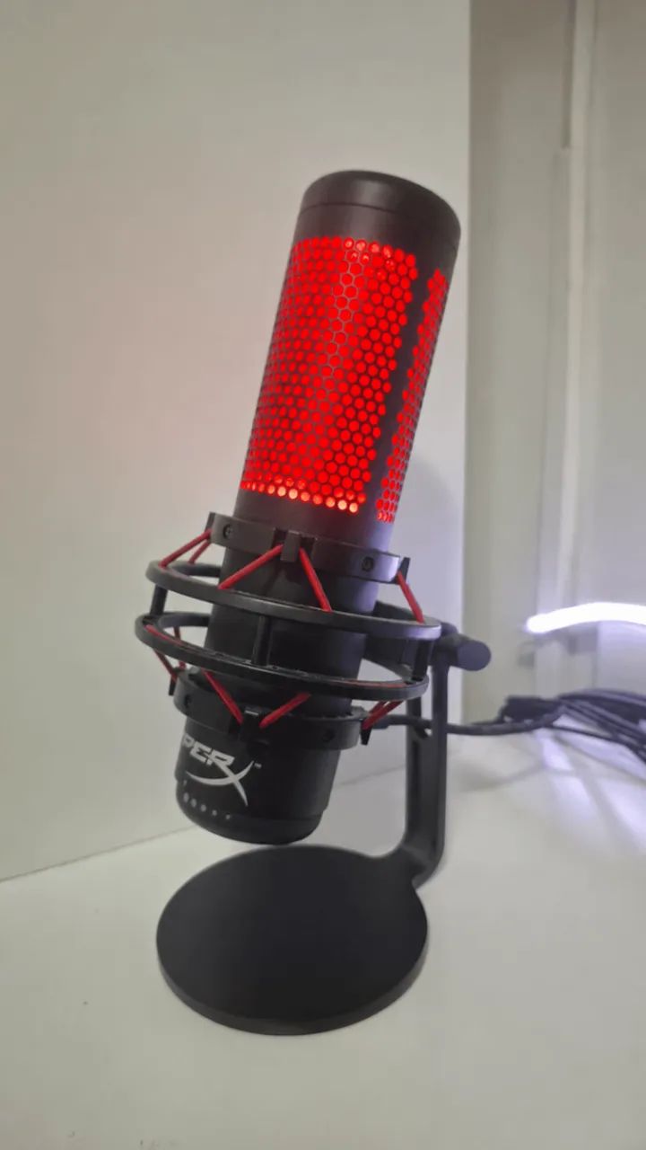 Microfone Hyperx Quadcast com Caixa - Foto 4