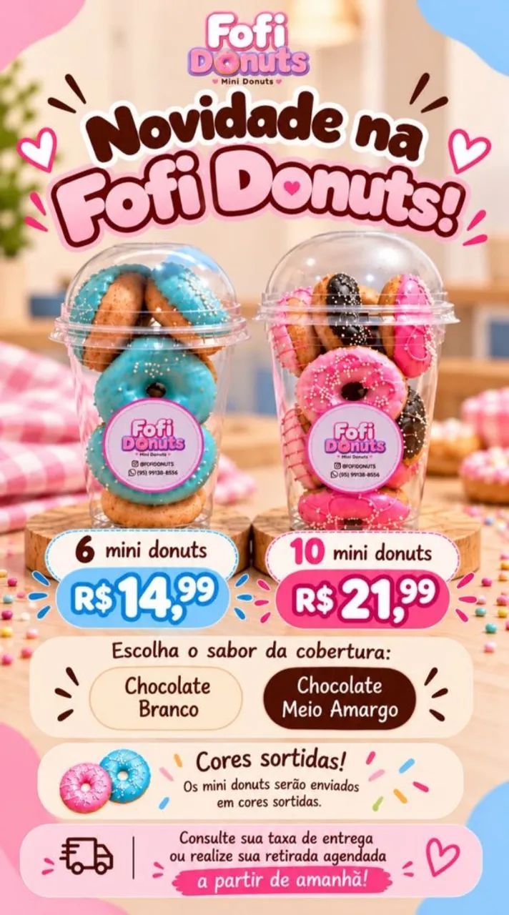 Mini donuts da FOFIDONUTS
