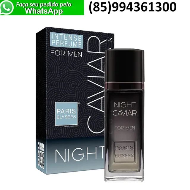Perfume Masculino Paris Elysees Night Caviar 100ML