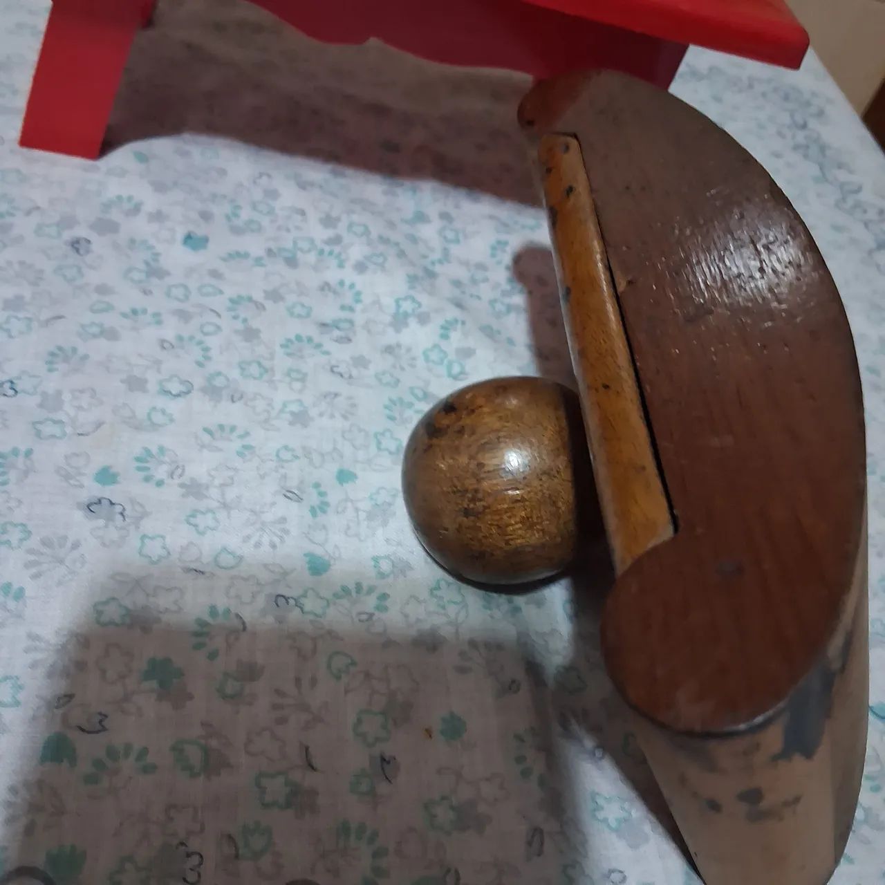 Mata  borrão madeira  Seiler, antigo e conservado. - Foto 4