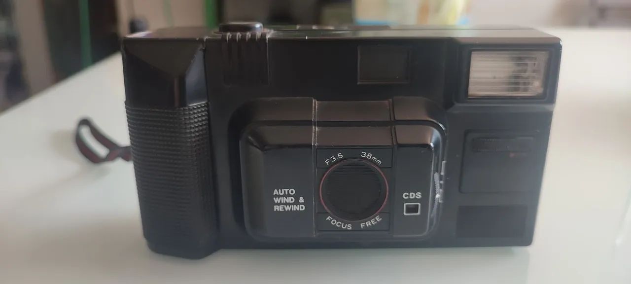 Câmera vintage enfeite