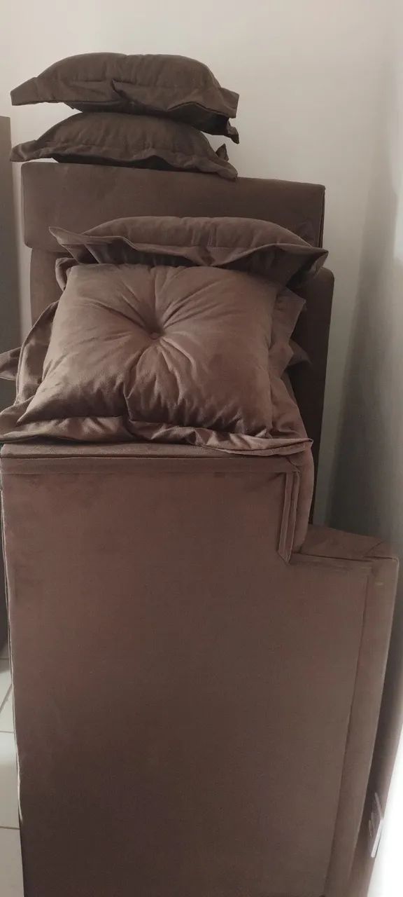 Vende-se: Sofá de três e dois lugares - Foto 2