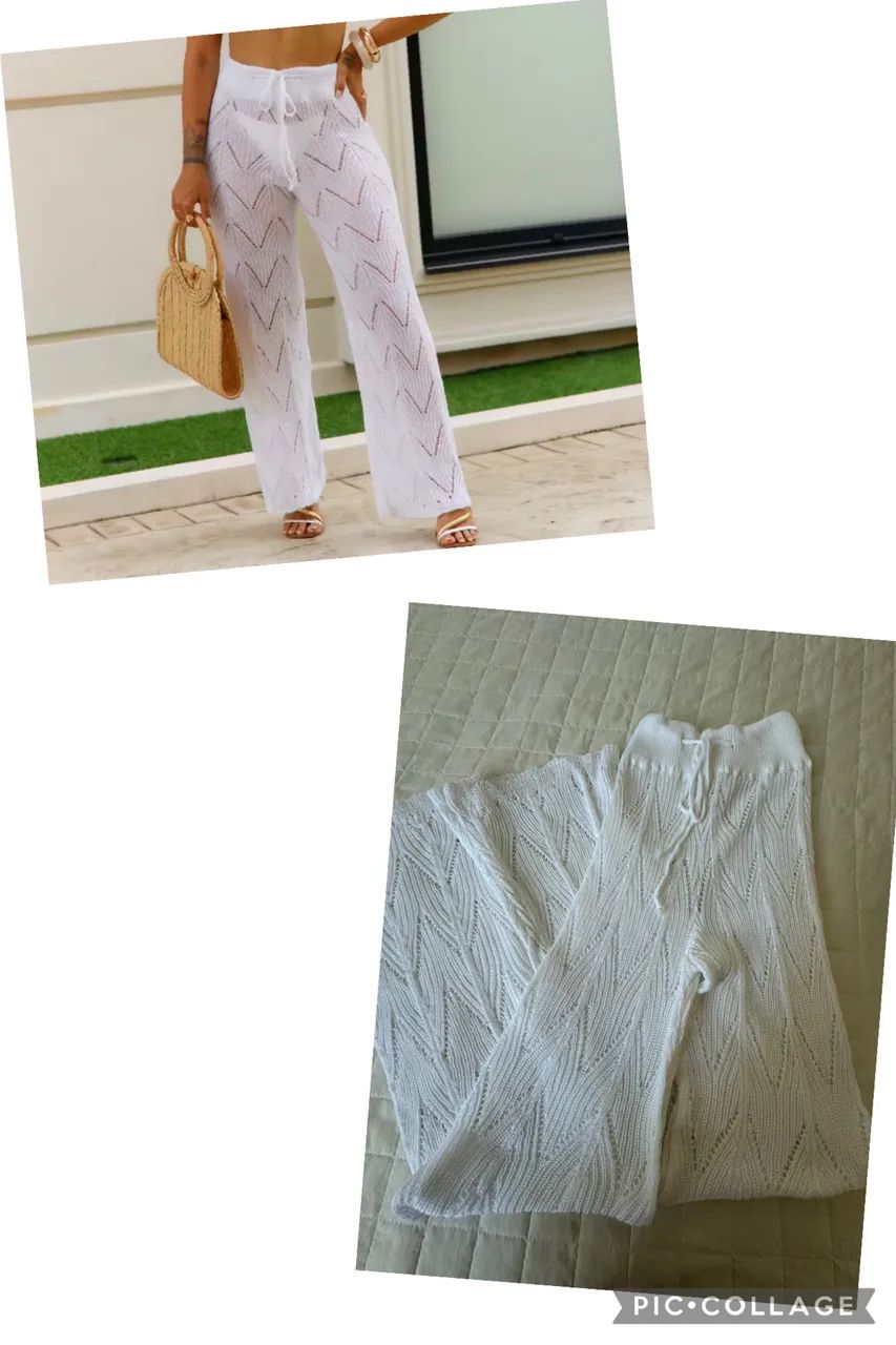 Calça saída de praia