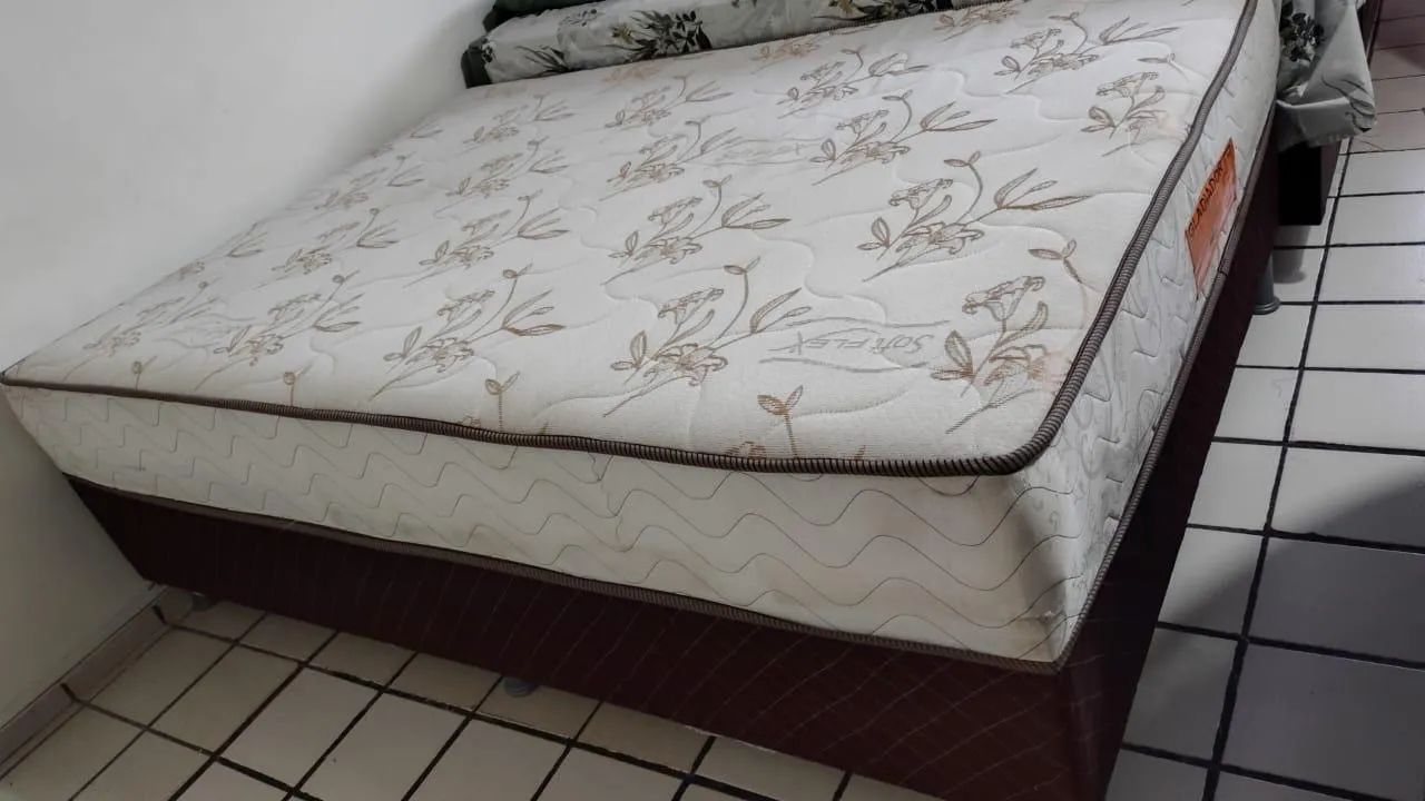 Cama casal seminova - Foto 4