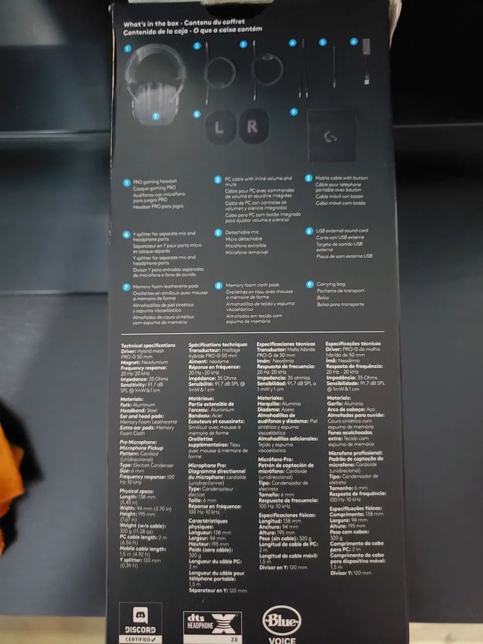 Headset Logitech Gpro - Foto 5
