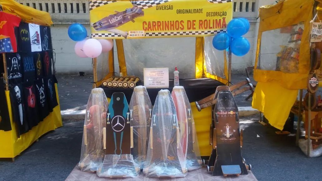 Carrinho De Rolimã Artesanal Adulto Infantil - Foto 5