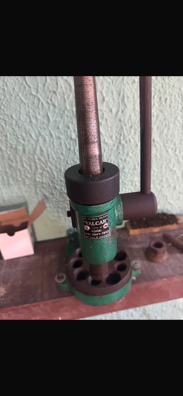 Máquina de aumentar aliança 