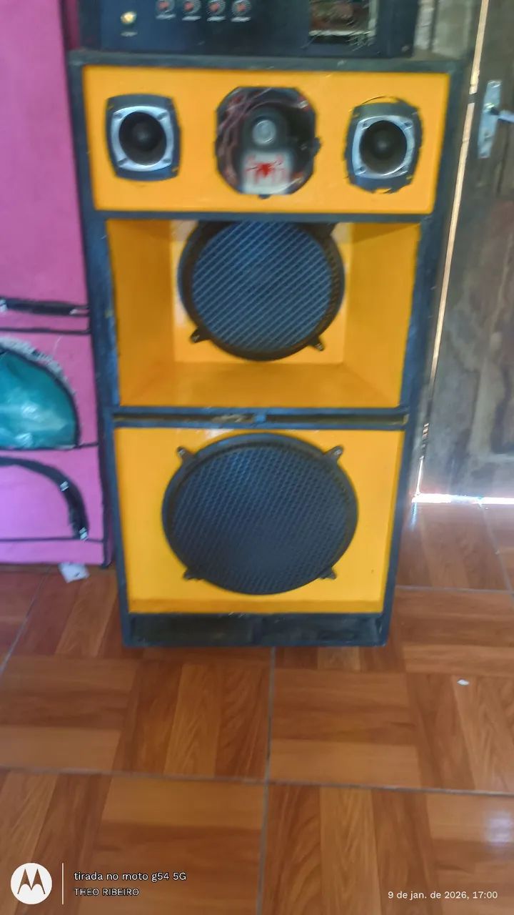Som com amplificador funcionando perfeitamente  - Foto 3
