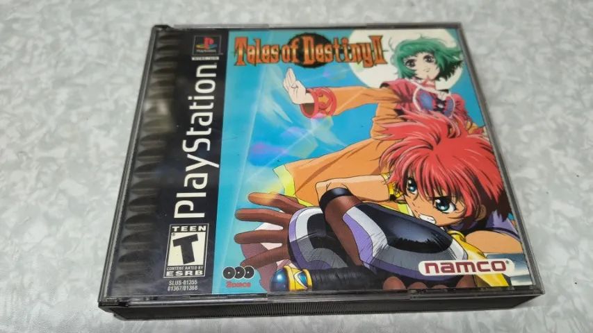 Tales of Destiny II - PS1 - Playstation - Original - Completo - Midia Preta