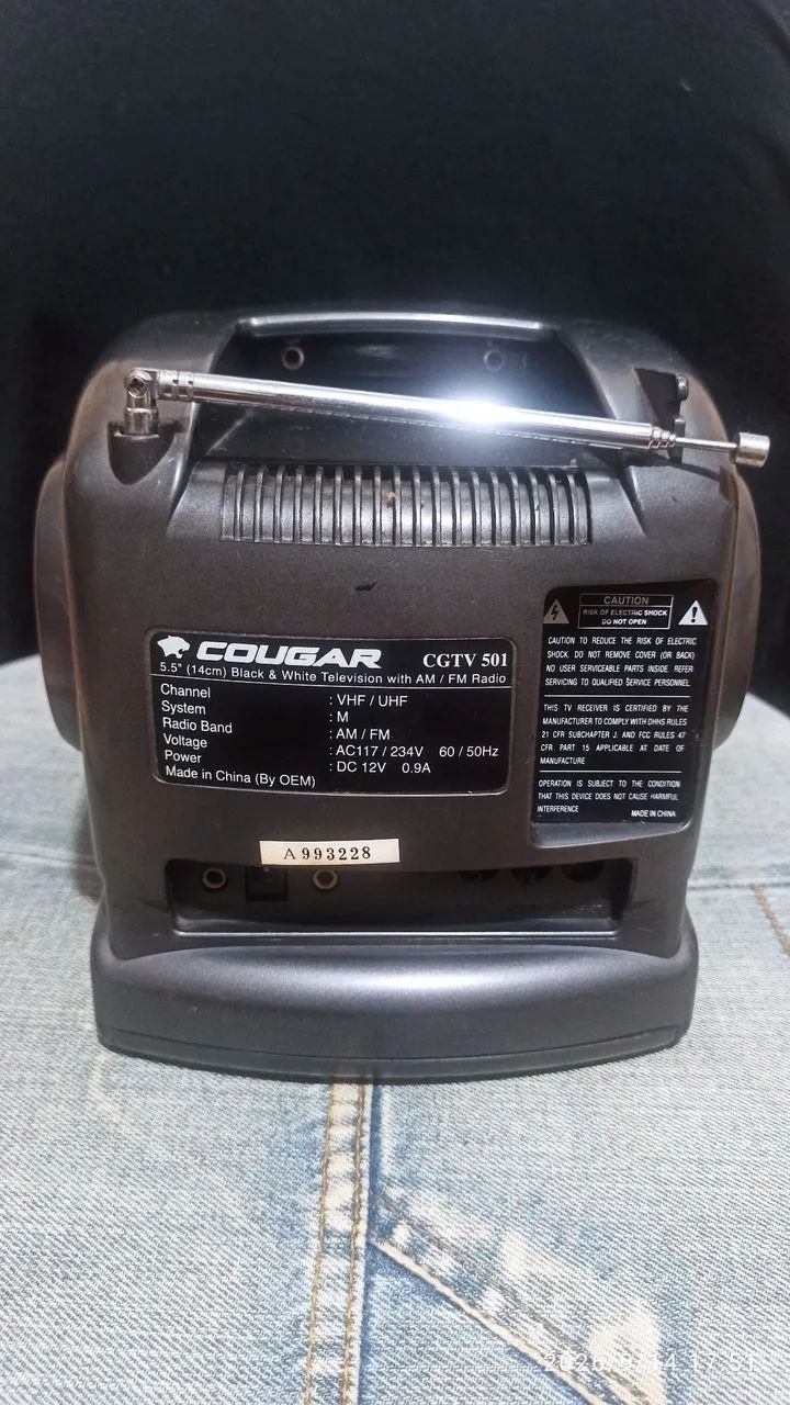 Mini televisão cougar - Foto 4