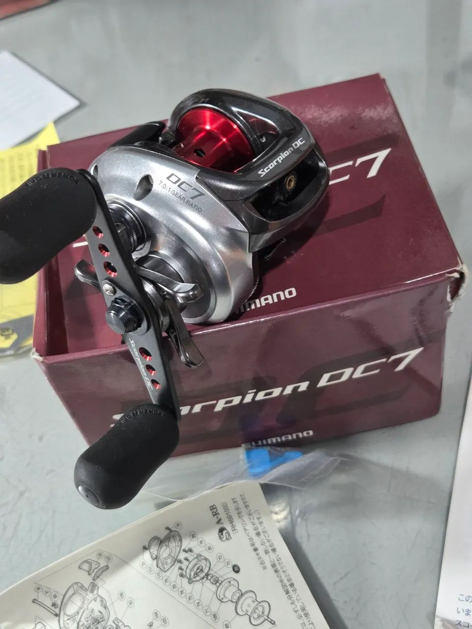 Shimano Scorpion DC7 impecável - Esportes Aquáticos - Vila Ester