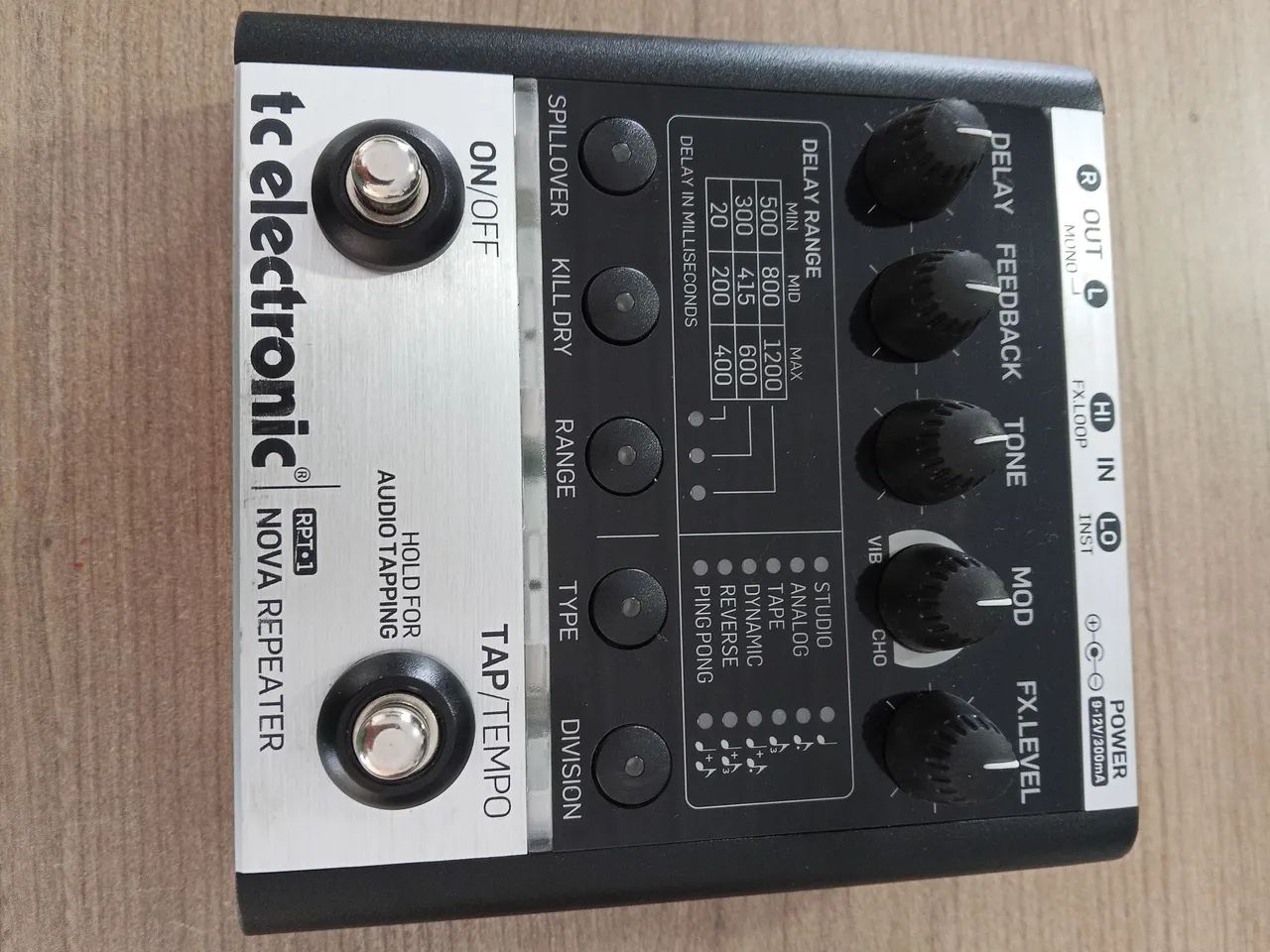 Pedal Nova Repeater Tc eletronic  - Foto 4