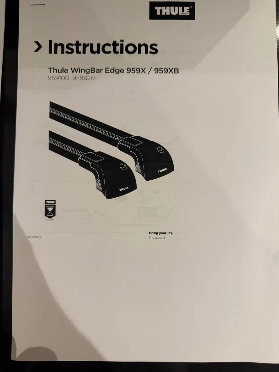 Rack Thule Wingbar 959 - Foto 4
