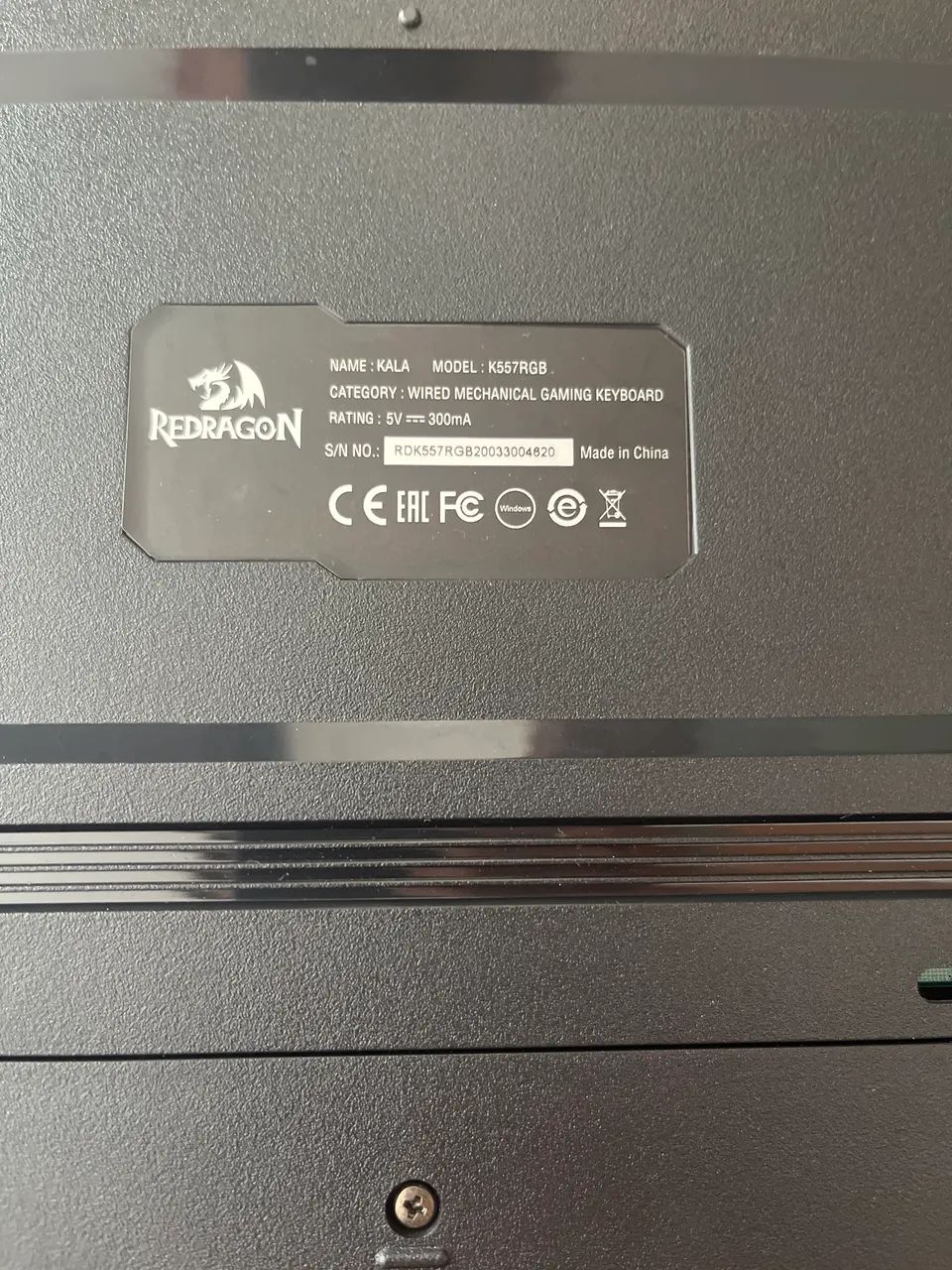 REDRAGON KALA K557RGB SWITCH BLUE - Foto 3