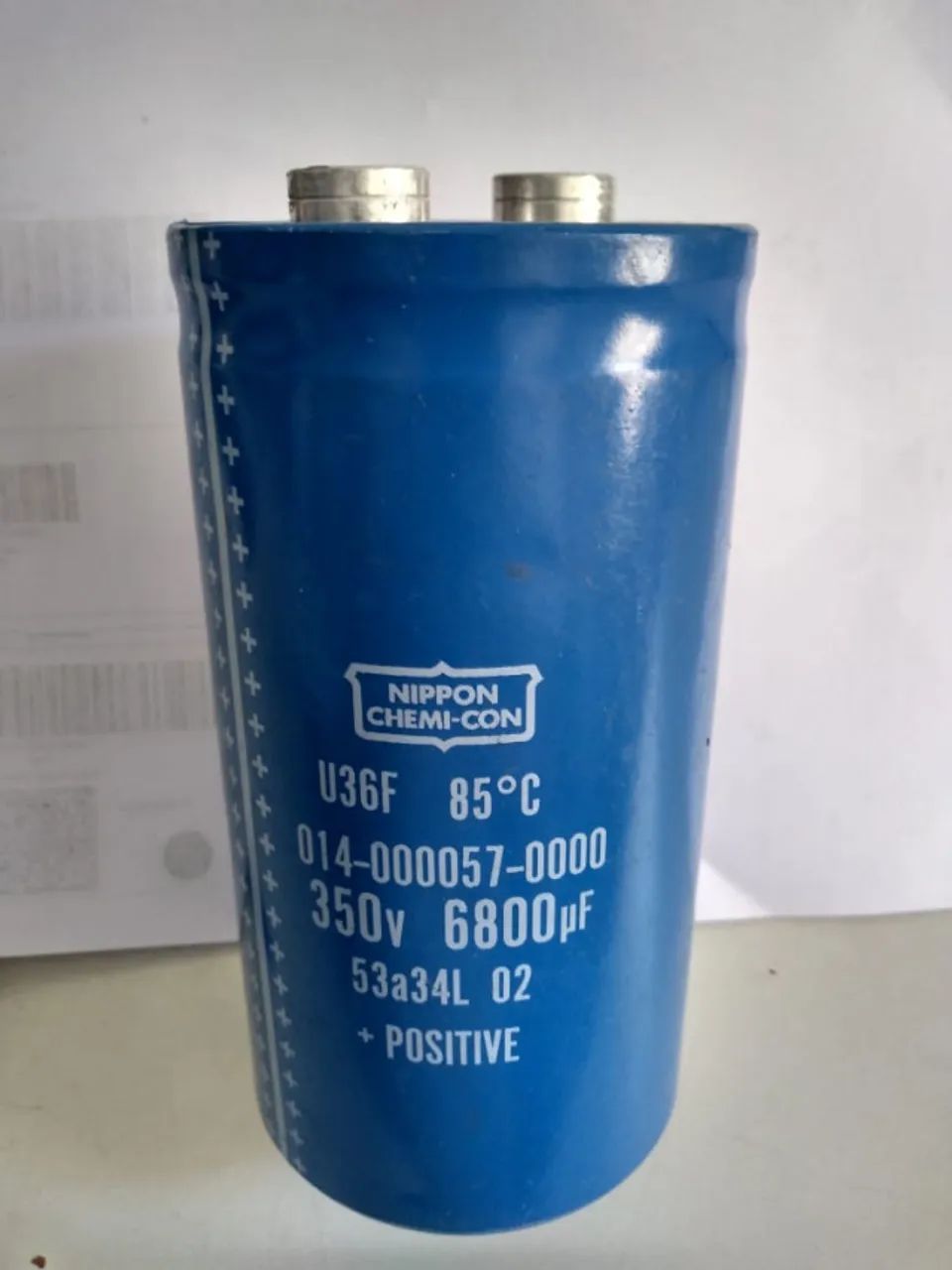 Capacitor Giga 6800uf 350v (Usado) 