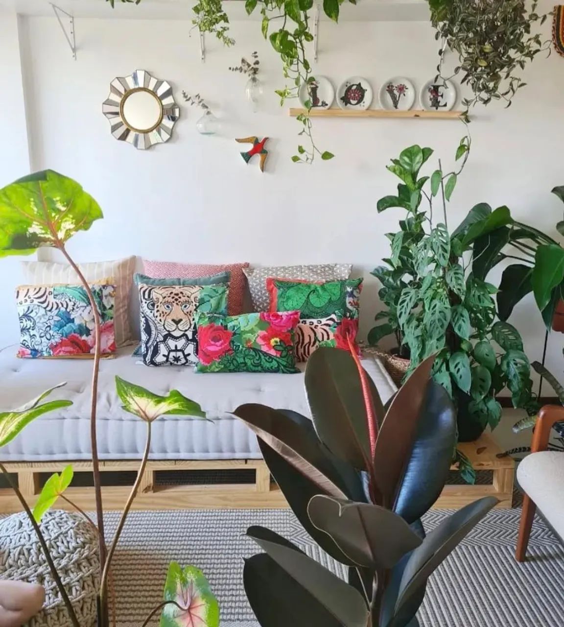 Vendo futon com base de pallet - Foto 2