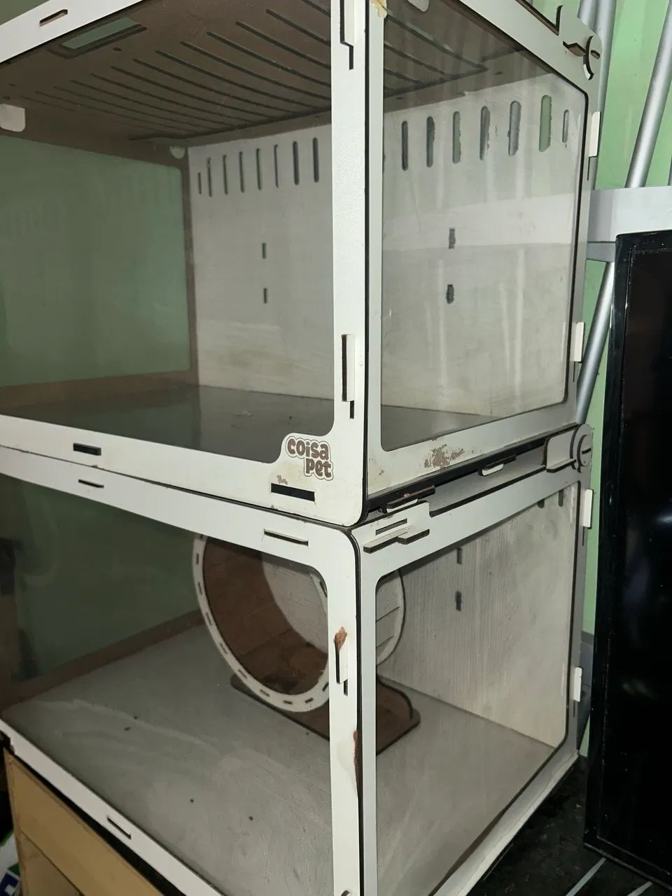 Terrário hamster  gaiola casa