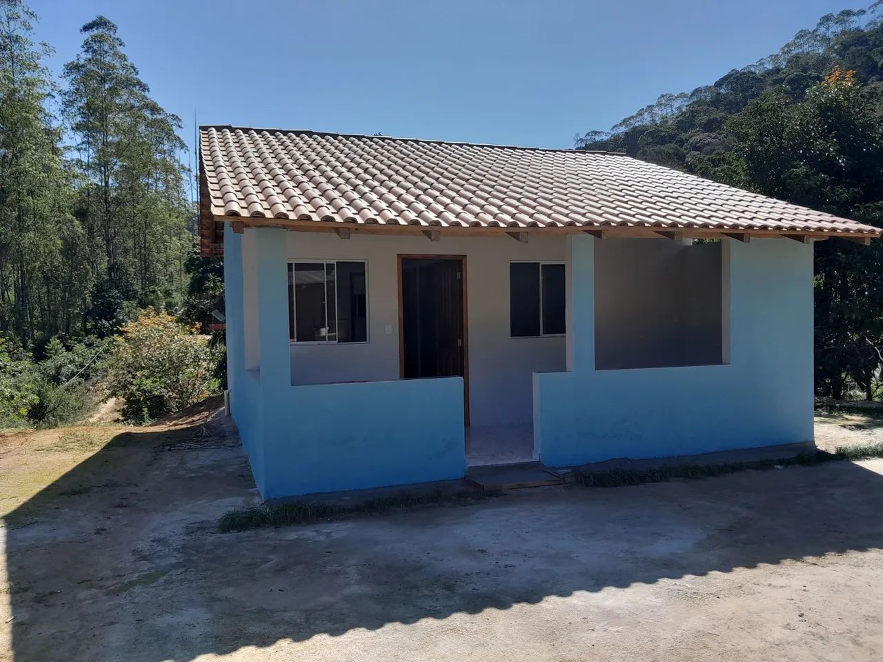 Alugo casa estilo kit net interior marechal floriano  - Foto 2