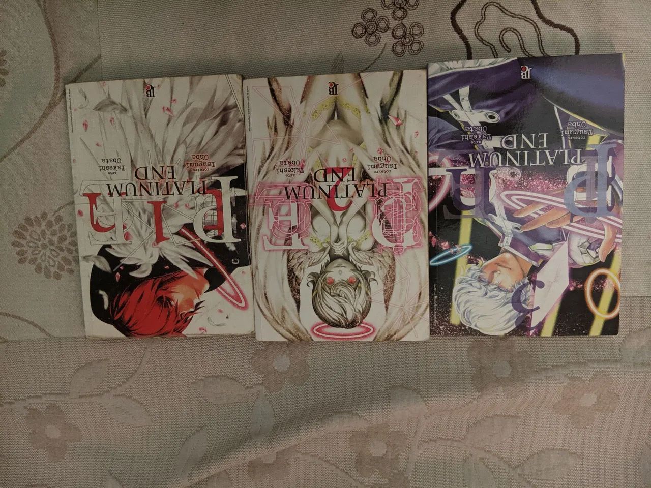 Mangá Platinum End - Vol. 1, 2 e 3. 