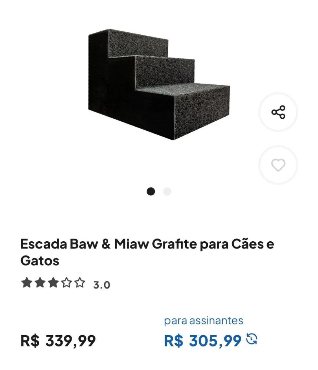 Escada para pets - três andares - Foto 2