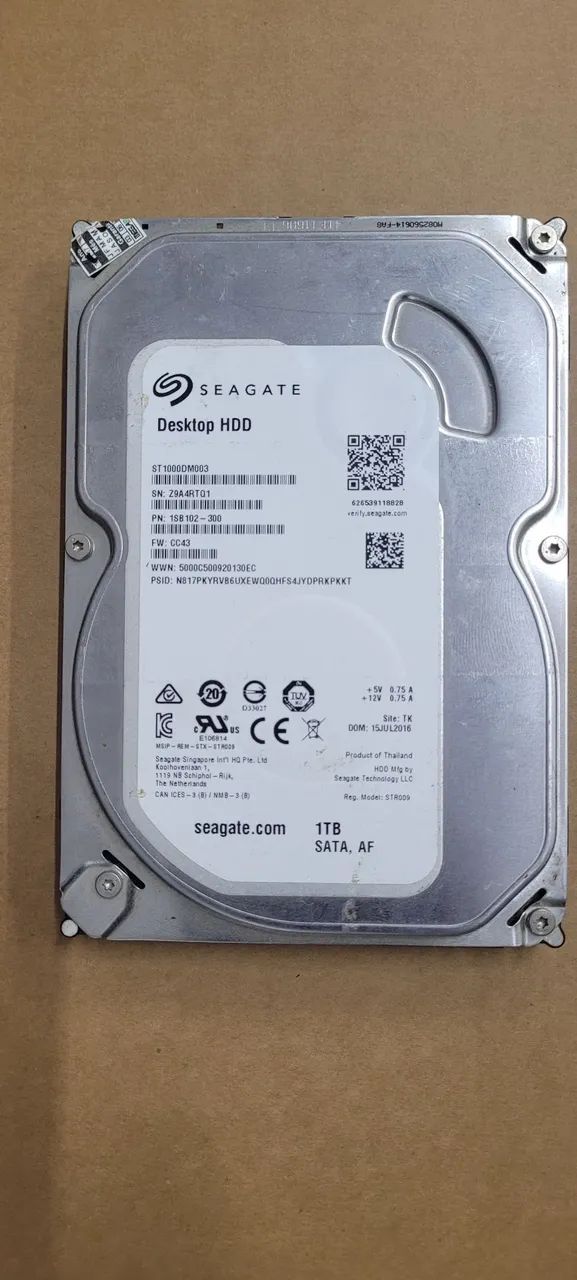 HD 1TB Desktop Saude 100% - Foto 2