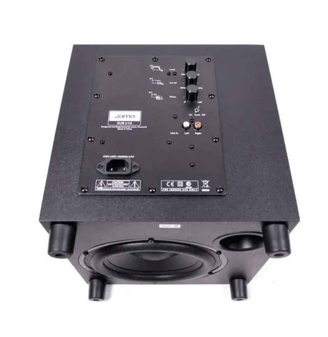 Caixa de som Subwoofer Jamo Sub 210 - Ativo 200w 8 Polegadas Preto - Foto 2