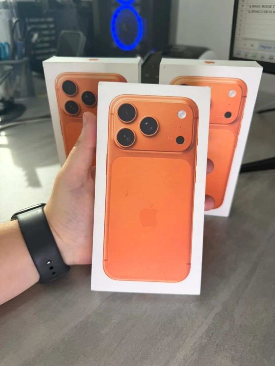 PROMOÇÃO LOJA IPHONE 17 PRO LARANJA