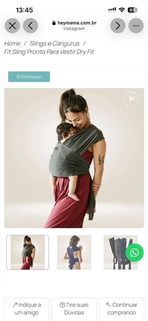 Fit sling Hey Mama
