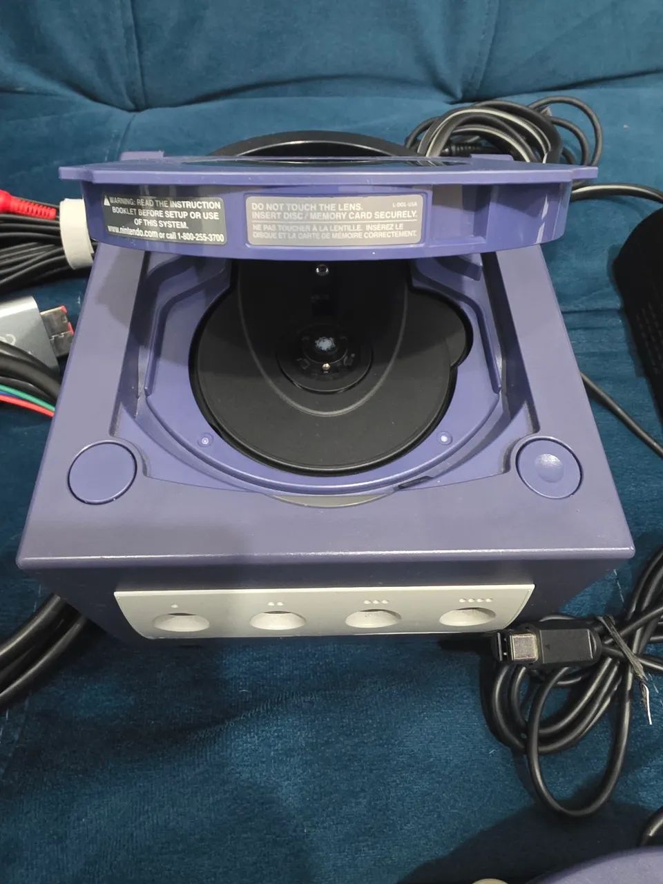 GameCube Indigo + Picoboot + Cabo Componente Bitfunx - Foto 2