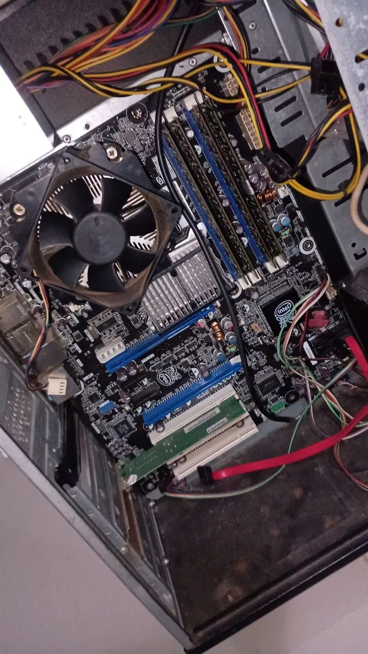 ? KIT UPGRADE PC INTEL - CORE 2 QUAD + 8GB RAM + PLACA-MÃE INTEL
