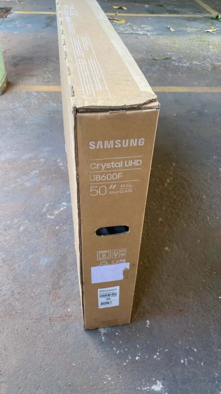 Tv Smart 4k Samsung 50 polegadas modelo 8600F Nova lacrada - Foto 3