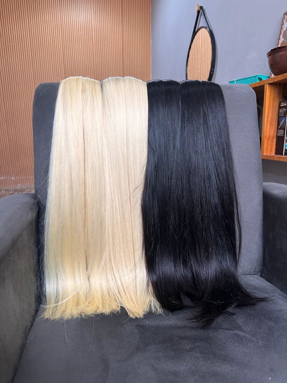 Cabelo humano viatnamita 