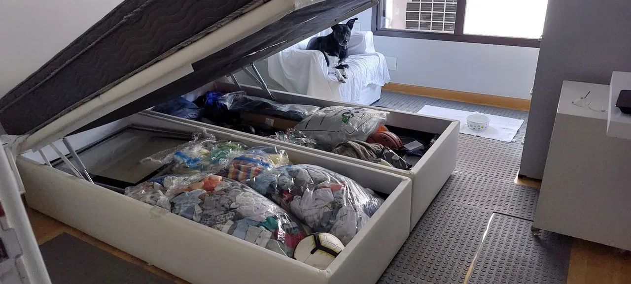 Cama box baú queen - Foto 5