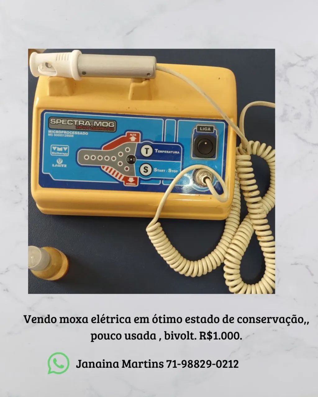 Moxa elétrica 