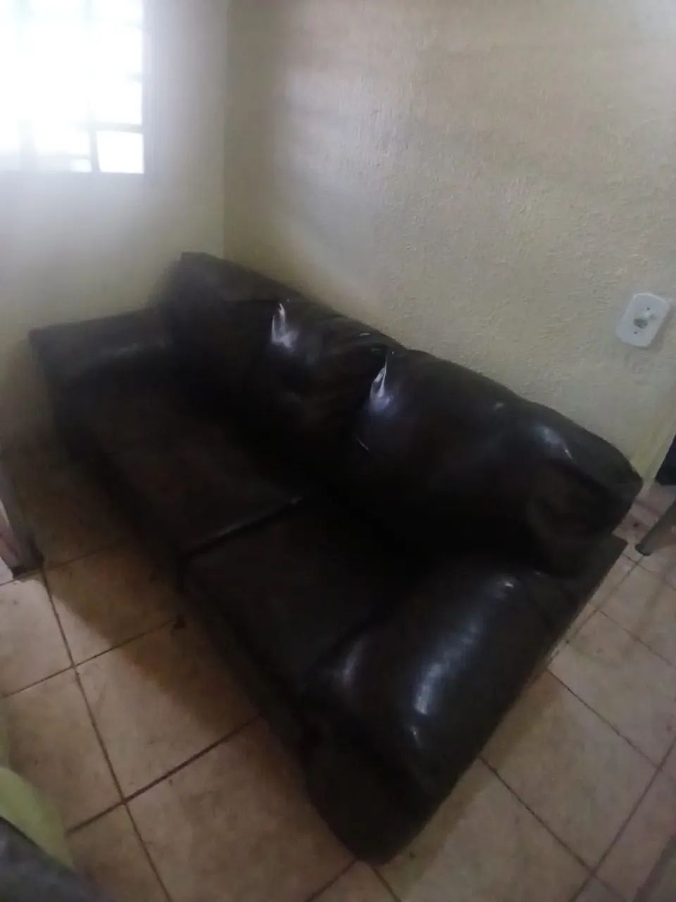 conjunto de sofá de couro - Foto 2