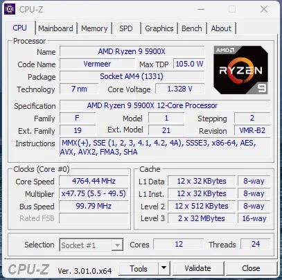 AMD Ryzen 9 5900X  - Foto 3