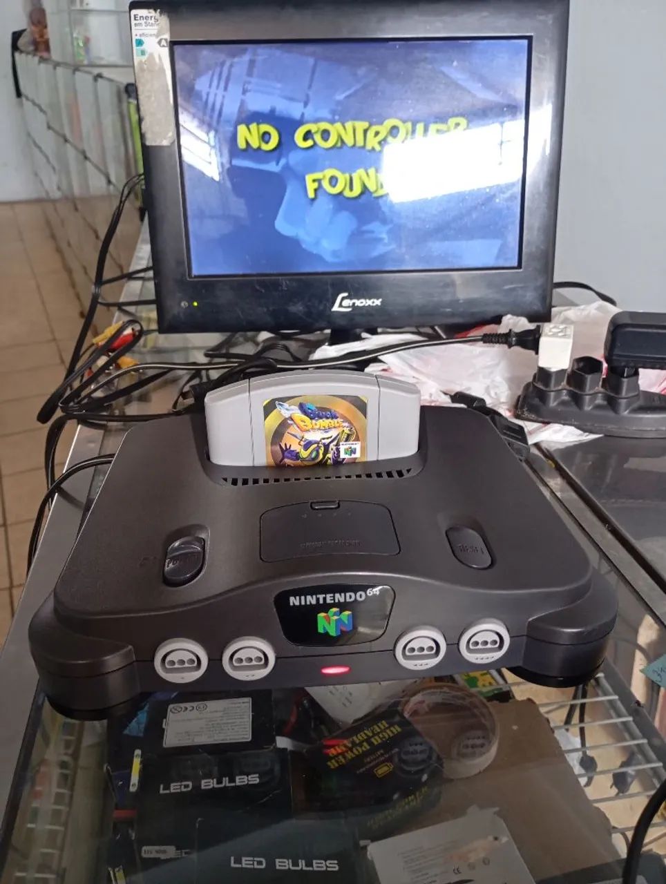 Nintendo 64 para consertar 