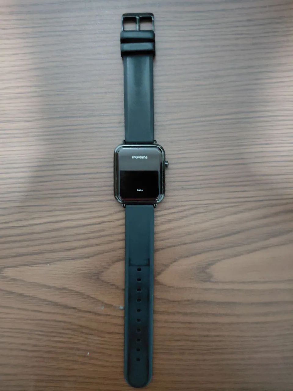 Relógio Mondaine Digital LED Preto - Pulseira Silicone