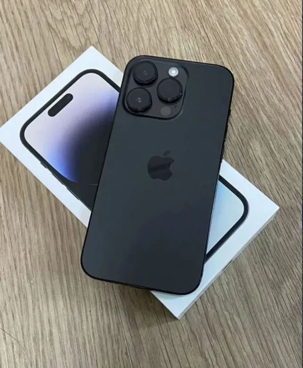 iphone 14 pro 256 sem carregador mas com a caixa e manual - Foto 4